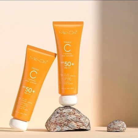 ME-ON Vitamin C Brightening Sheer Sunscreen SPF 50+ (for all skin types)