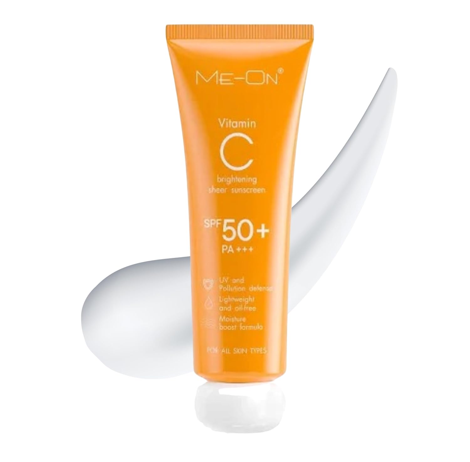 ME-ON Vitamin C Brightening Sheer Sunscreen SPF 50+ (for all skin types)