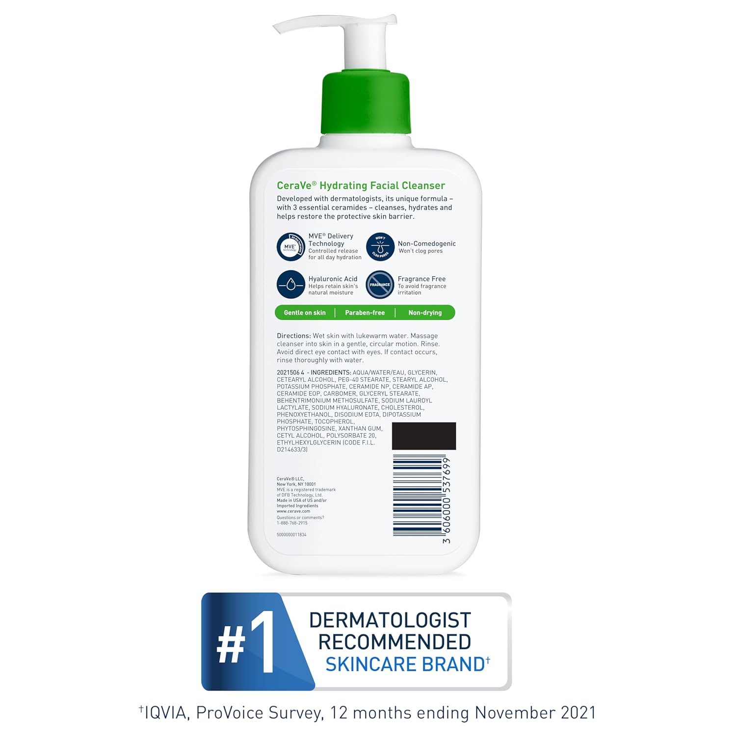 CeraVe - Hydrating Facial Cleanser (236 ml)