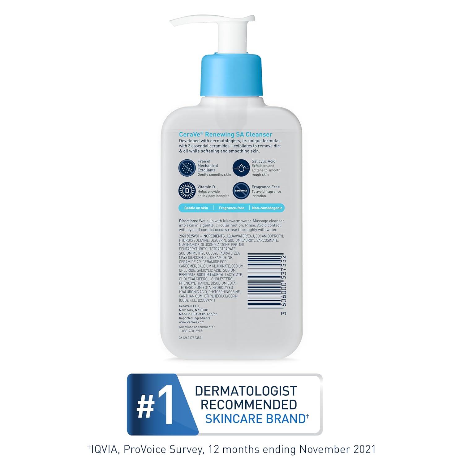 CeraVe - SA Smoothing Cleanser (236 ml)