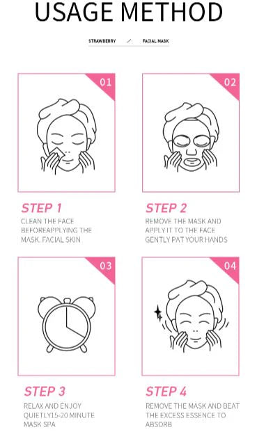 BIOAQUA - Rose Essence Brighten Skin Face Sheet Mask